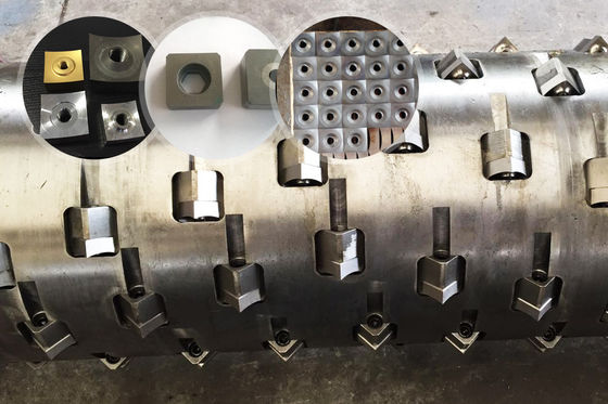 गुणवत्ता  Twin Shaft Plastic Shredder Blades , CE Shredder Machine Blades फैक्टरी