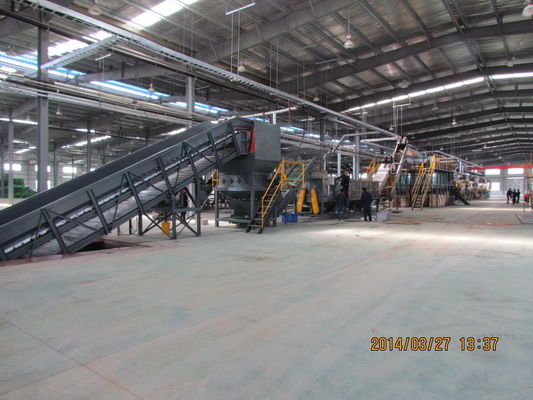 100kw Wannan मोटर प्लास्टिक की बोतल रीसाइक्लिंग मशीनों