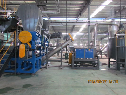 100kw Wannan मोटर प्लास्टिक की बोतल रीसाइक्लिंग मशीनों