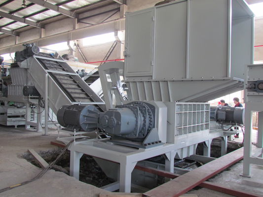 22 * 2kw 20rpm ठोस अपशिष्ट डबल दस्ता बहुत तकलीफ मशीन