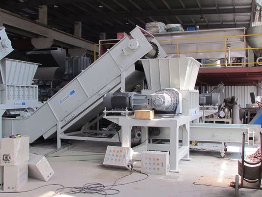 22 * 2kw 20rpm ठोस अपशिष्ट डबल दस्ता बहुत तकलीफ मशीन