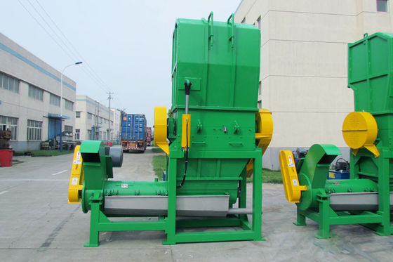 इनलेट 1000 * 900 55kw लिपटे फिल्म प्लास्टिक कोल्हू मशीन