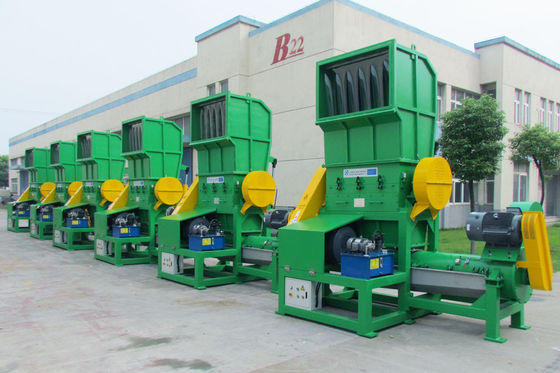 4pcs फिक्स्ड ब्लेड 75kw जंबो बैग अपशिष्ट प्लास्टिक कोल्हू