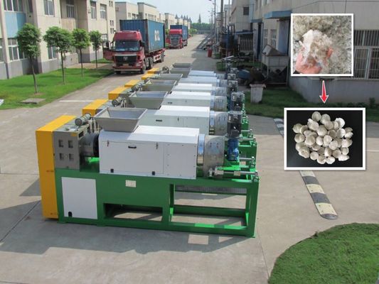 1 साल की वारंटी 90kw पीपी राफिया बैग प्लास्टिक ड्रायर मशीन