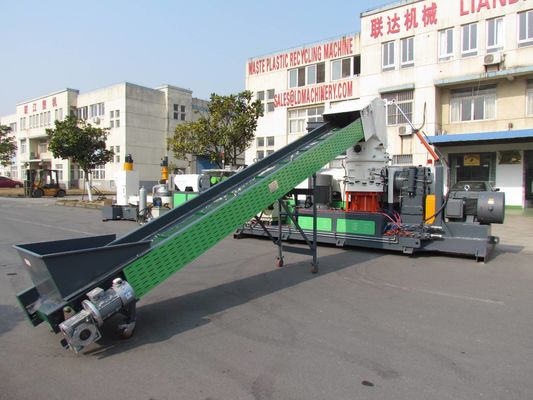 380V 50HZ सिंगल स्क्रू प्लास्टिक ग्रैनुलेटिंग लाइन