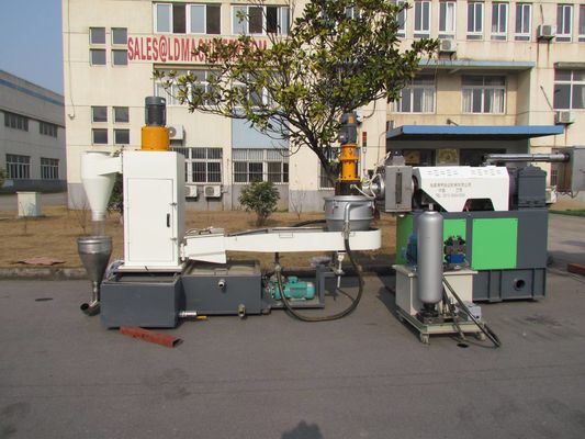 380V 50HZ सिंगल स्क्रू प्लास्टिक ग्रैनुलेटिंग लाइन