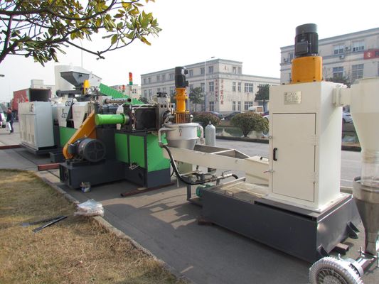 380V 50HZ सिंगल स्क्रू प्लास्टिक ग्रैनुलेटिंग लाइन