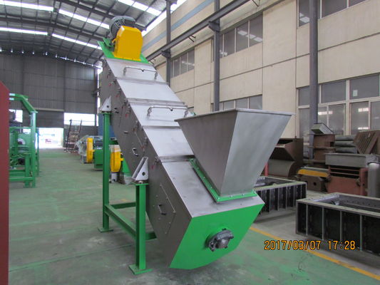 टिकाऊ उच्च गति 800rpm घर्षण प्लास्टिक वॉशिंग रीसाइक्लिंग मशीन