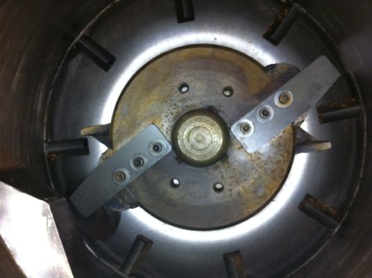 950rpm 450L पीई फिल्म प्लास्टिक एग्लोमोमिटर मशीन