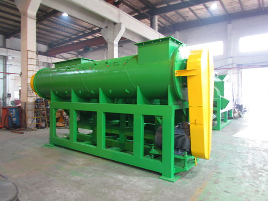 सिंगल बैरल 30kw अपशिष्ट पेय की बोतल लेबल रिमूवर मशीन
