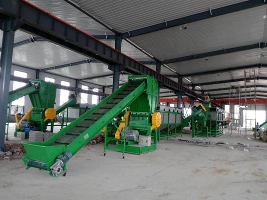 स्टेनलेस स्टील 120kw Polypropylene रीसाइक्लिंग मशीन