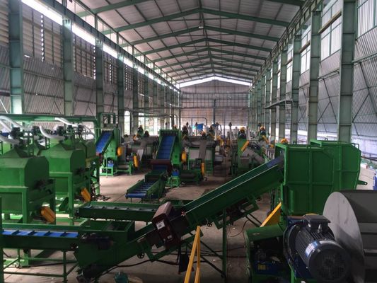 स्थिर ऑपरेशन प्लास्टिक वॉशिंग पीई फिल्म रीसाइक्लिंग मशीन