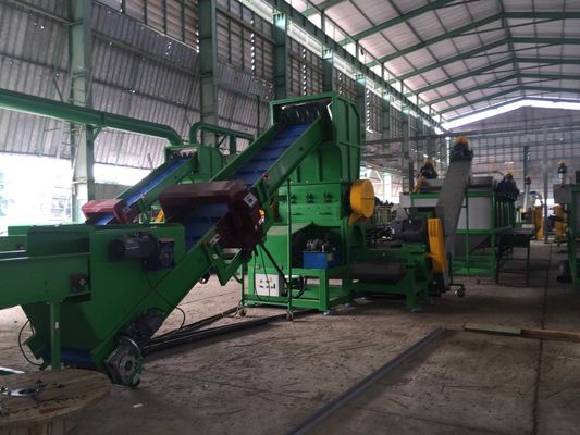 3 चरण बुना बैग प्लास्टिक फिल्म रीसाइक्लिंग मशीन
