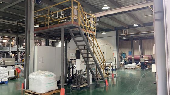 पूर्व क्रिस्टलीकरण 70ppm इन्फ्रारेड रोटरी ड्रायर