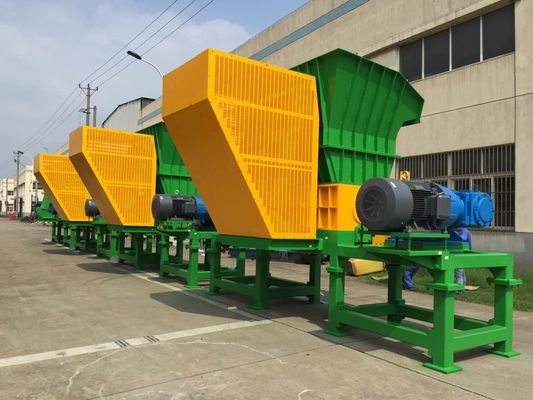 38 ब्लेड 18.5kw प्लास्टिक ड्रम तकलीफ, डबल शाफ्ट बहुत तकलीफ कम शोर
