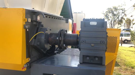 45kw 4pcs फिक्स्ड ब्लेड फाइबर प्लास्टिक श्रेडर मशीन
